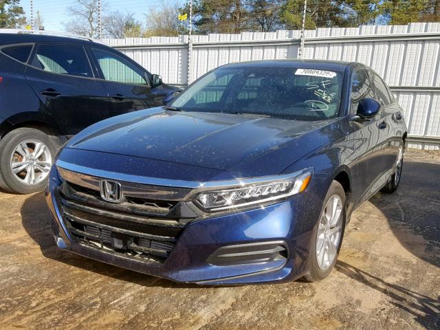 1HGCV1F1XJA147072 - 2018 HONDA ACCORD LX BLUE photo 2