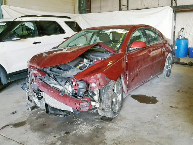 1G1ZC5E17BF212447 - 2011 CHEVROLET MALIBU 1LT 红色 照片 2