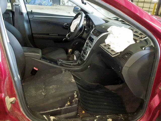 1G1ZC5E17BF212447 - 2011 CHEVROLET MALIBU 1LT 红色 照片 5