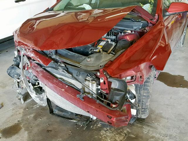 1G1ZC5E17BF212447 - 2011 CHEVROLET MALIBU 1LT 红色 照片 9