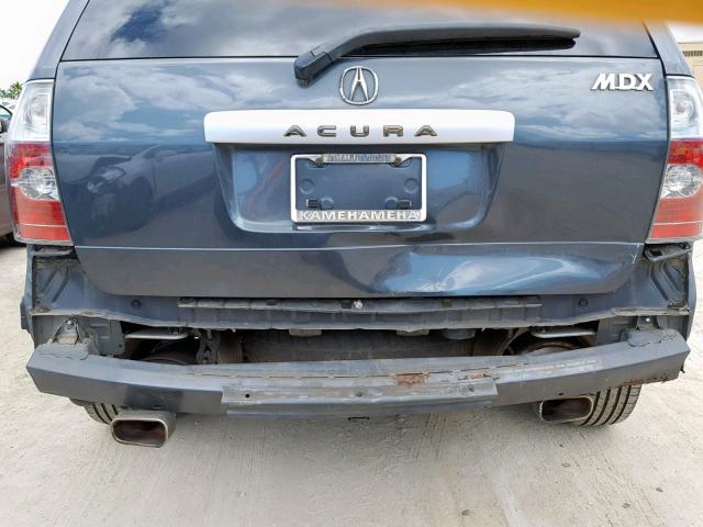 2HNYD18624H526969 - 2004 ACURA MDX TOURIN GRAY photo 9