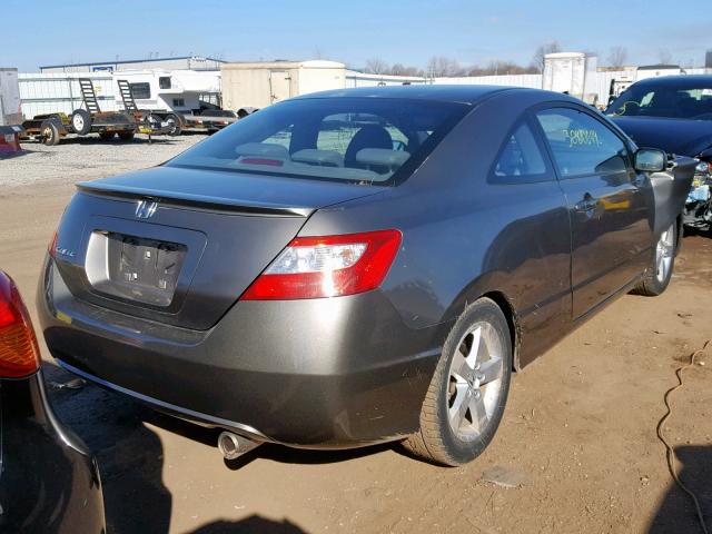 2HGFG12908H541520 - 2008 HONDA CIVIC EXL GRAY photo 4