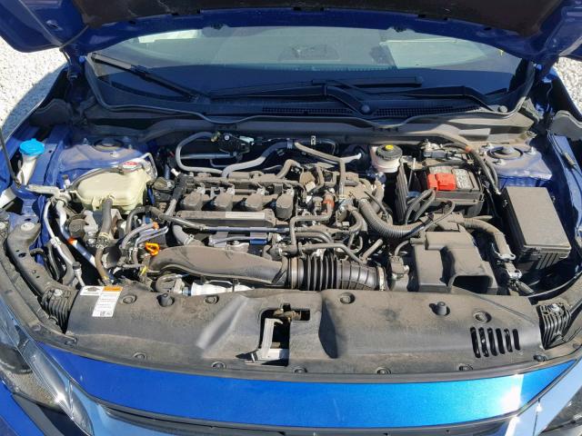 2HGFC3B77HH355611 - 2017 HONDA CIVIC EXL BLUE photo 7