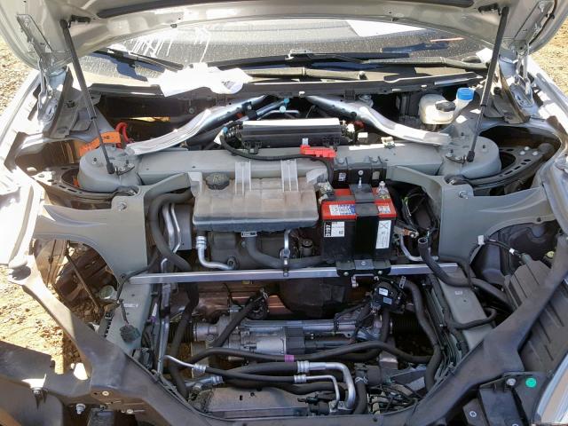 5YJSA1E28GF156496 - 2016 TESLA MODEL S فضي صورة 7