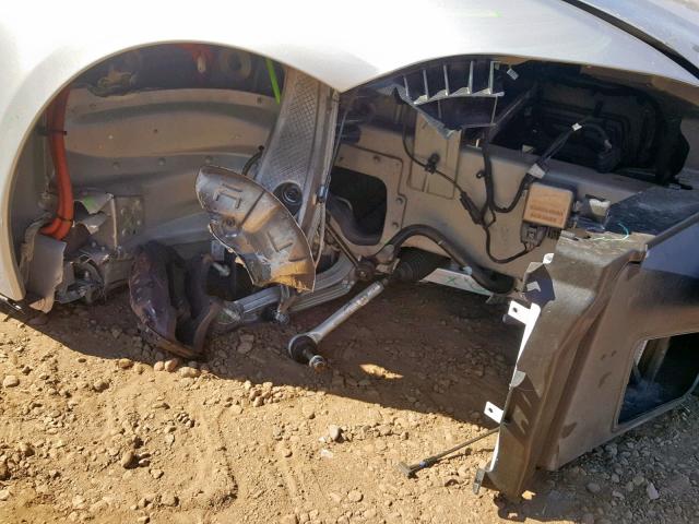 5YJSA1E28GF156496 - 2016 TESLA MODEL S فضي صورة 9