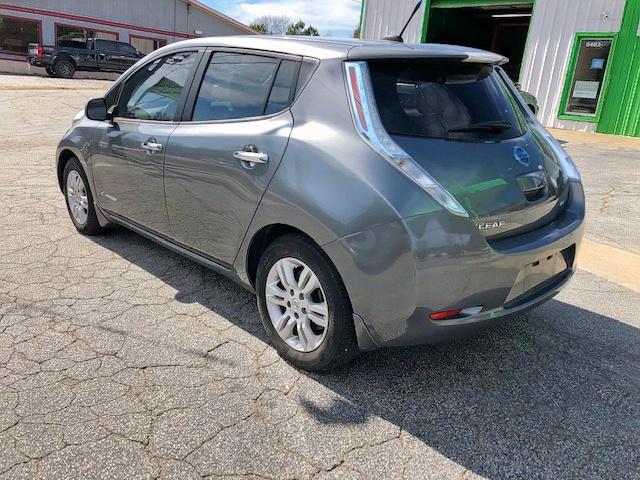 1N4AZ0CPXEC337306 - 2014 NISSAN LEAF S GRAY photo 3