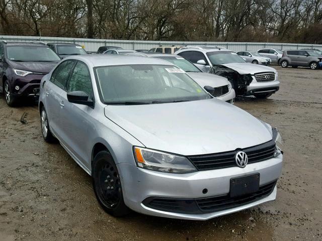 3VWLL7AJ4EM302445 - 2014 VOLKSWAGEN JETTA TDI SILVER photo 1