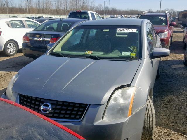 3N1AB61E37L650288 - 2007 NISSAN SENTRA 2.0 GRAY photo 2