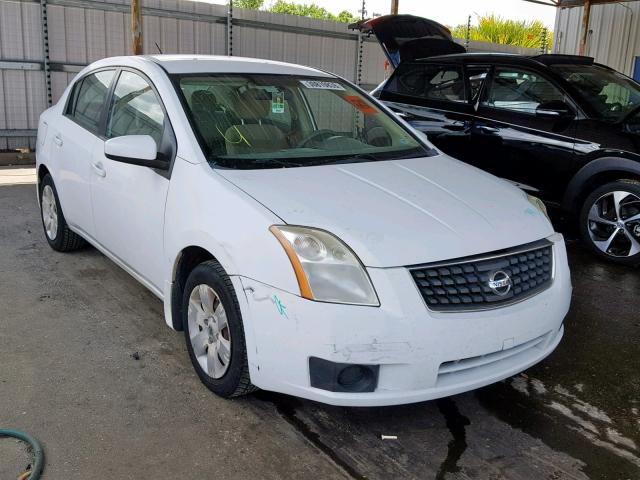 3N1AB61E17L678655 - 2007 NISSAN SENTRA 2.0 WHITE photo 1