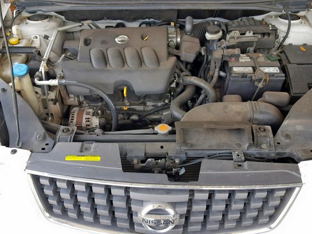 3N1AB61E17L678655 - 2007 NISSAN SENTRA 2.0 WHITE photo 7