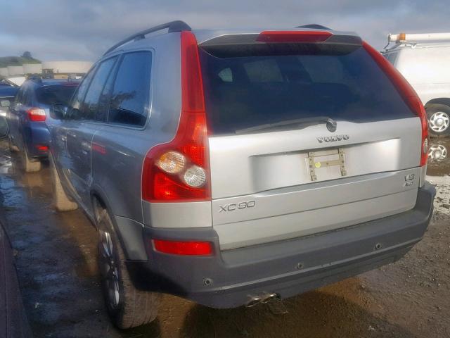 YV1CZ852951182501 - 2005 VOLVO XC90 V8 SILVER photo 3