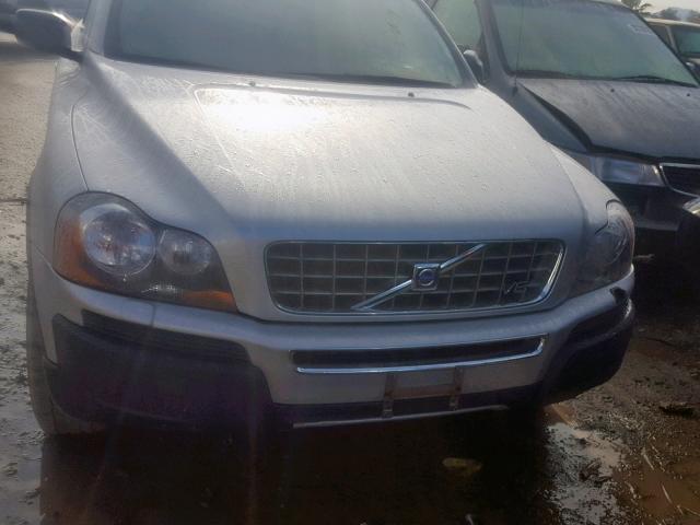 YV1CZ852951182501 - 2005 VOLVO XC90 V8 SILVER photo 9