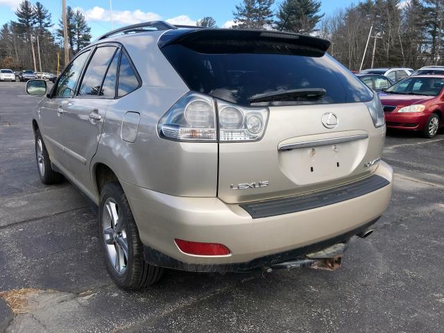 JTJHW31U360024576 - 2006 LEXUS RX 400 GOLD photo 3