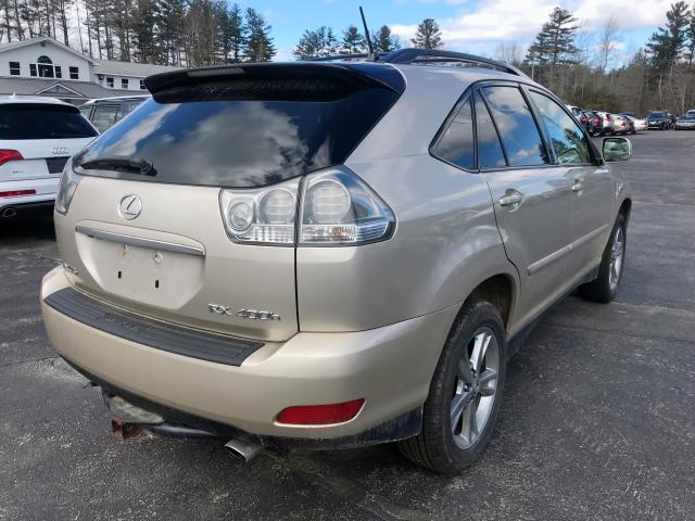 JTJHW31U360024576 - 2006 LEXUS RX 400 GOLD photo 4