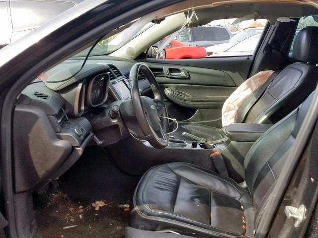 1G11H5SL0EF125787 - 2014 CHEVROLET MALIBU LTZ ნაცრისფერი ფოტო 5