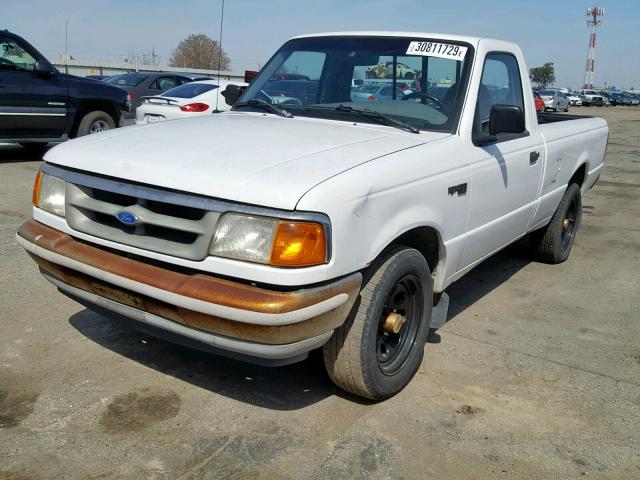 1FTCR10U2TUC83459 - 1996 FORD RANGER WHITE photo 2