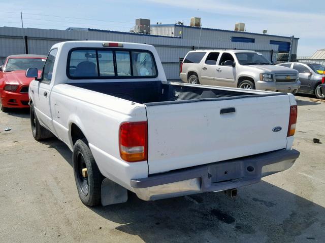 1FTCR10U2TUC83459 - 1996 FORD RANGER WHITE photo 3