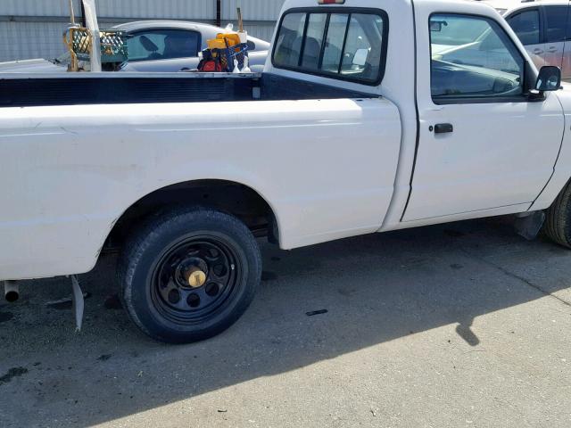 1FTCR10U2TUC83459 - 1996 FORD RANGER WHITE photo 9