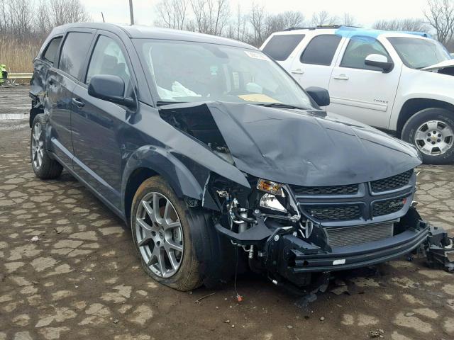 3C4PDCEG9JT369891 - 2018 DODGE JOURNEY GT CHARCOAL photo 1