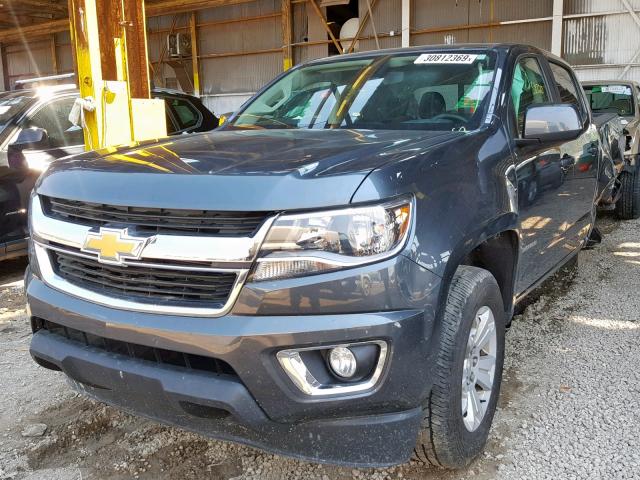 1GCGSCE39G1386645 - 2016 CHEVROLET COLORADO L GRAY photo 2