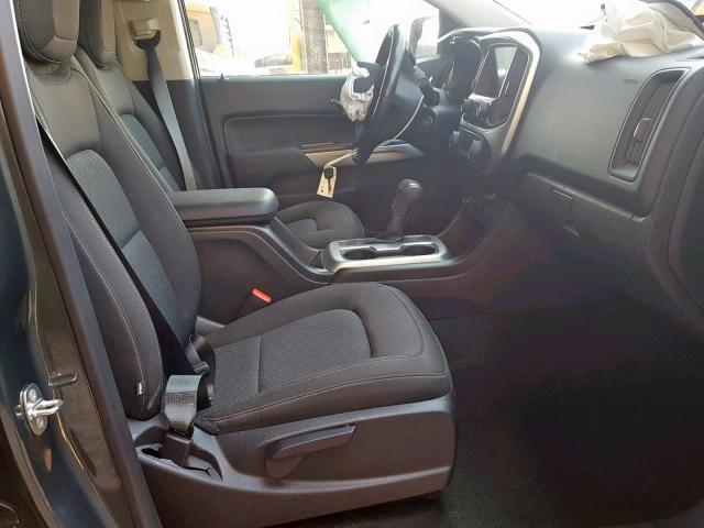 1GCGSCE39G1386645 - 2016 CHEVROLET COLORADO L GRAY photo 5