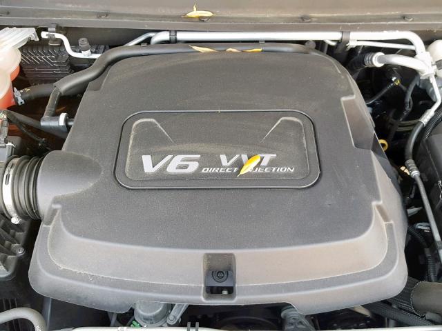 1GCGSCE39G1386645 - 2016 CHEVROLET COLORADO L GRAY photo 7