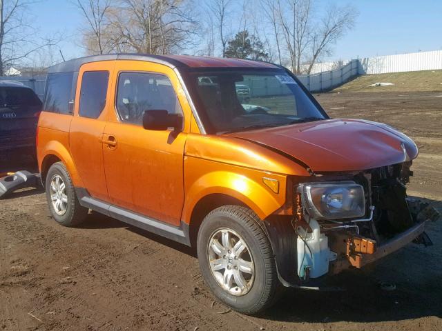 5J6YH28788L002298 - 2008 HONDA ELEMENT EX ORANGE photo 1