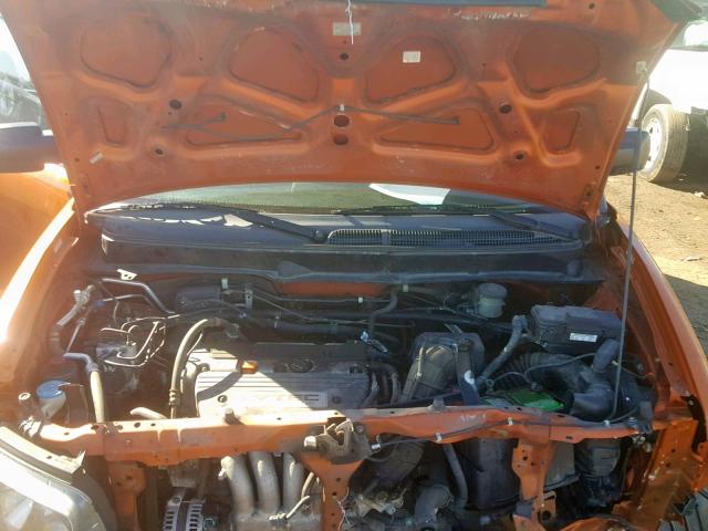 5J6YH28788L002298 - 2008 HONDA ELEMENT EX ORANGE photo 7