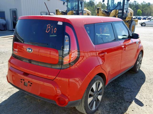 KNDJX3A51F7791876 - 2015 KIA SOUL ! RED photo 4