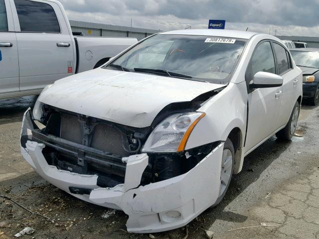 3N1AB61E08L738118 - 2008 NISSAN SENTRA 2.0 WHITE photo 2