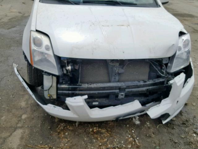 3N1AB61E08L738118 - 2008 NISSAN SENTRA 2.0 WHITE photo 9