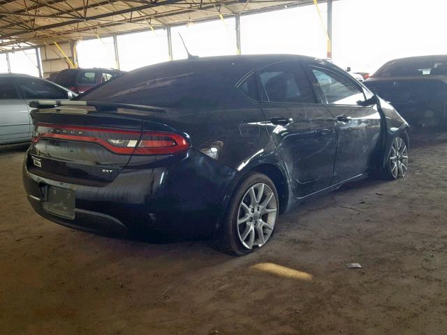 1C3CDFBA8DD142299 - 2013 DODGE DART SXT BLACK photo 4