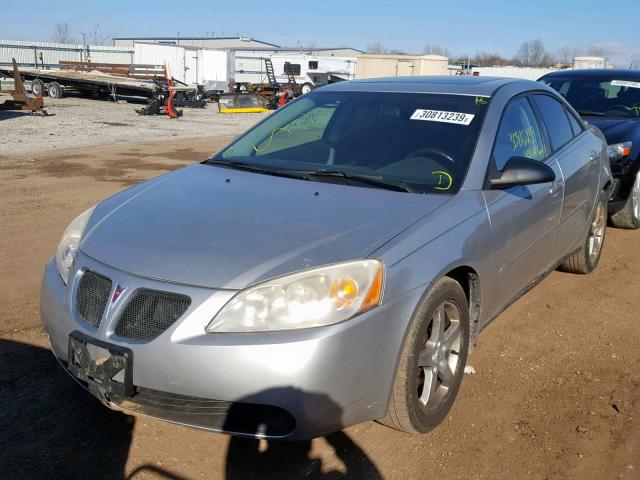 1G2ZH57N274174108 - 2007 PONTIAC G6 GT SILVER photo 2