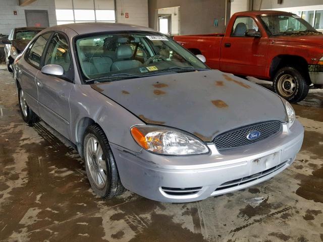 1FAHP56U06A224190 - 2006 FORD TAURUS SEL SILVER photo 1