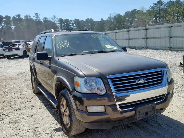 1FMEU73E67UB46489 - 2007 FORD EXPLORER X GRAY photo 1