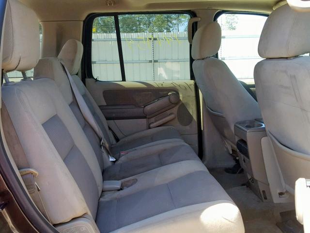 1FMEU73E67UB46489 - 2007 FORD EXPLORER X GRAY photo 6