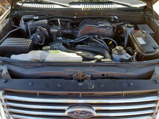 1FMEU73E67UB46489 - 2007 FORD EXPLORER X GRAY photo 7