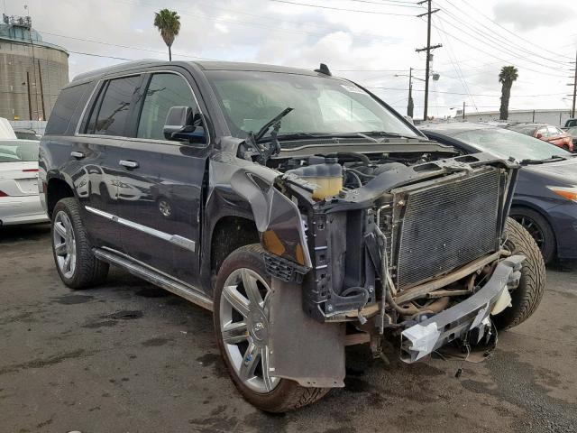 1GYS4CKJ7GR215122 - 2016 CADILLAC ESCALADE P CHARCOAL photo 1