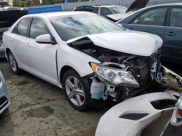 4T1BD1FK1CU036431 - 2012 TOYOTA CAMRY HYBR WHITE photo 1