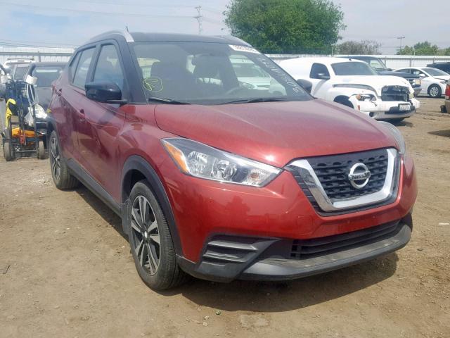 3N1CP5CU3JL511276 - 2018 NISSAN KICKS S RED photo 1