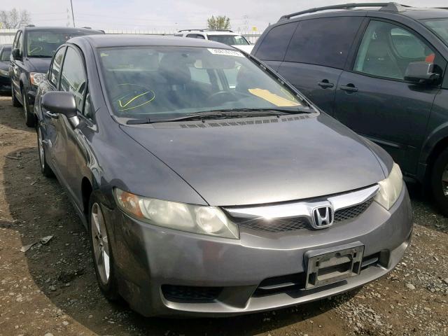 2HGFA1F64AH519012 - 2010 HONDA CIVIC LX-S GRAY photo 1