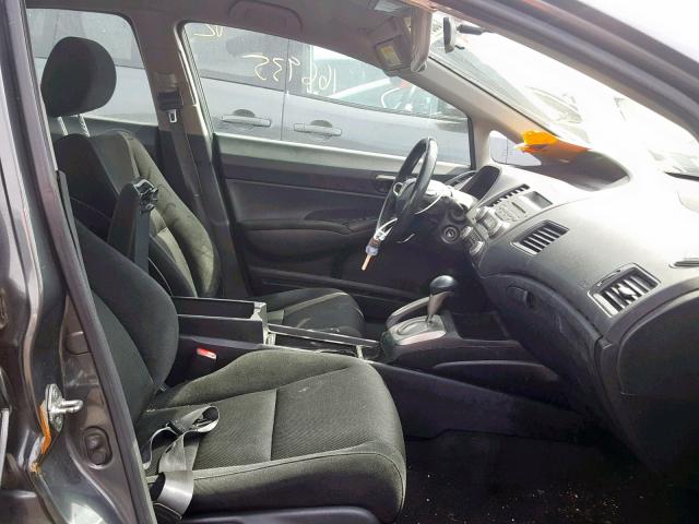 2HGFA1F64AH519012 - 2010 HONDA CIVIC LX-S 灰色 照片 5