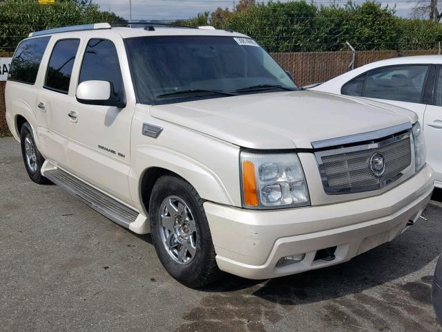 3GYFK66N34G333041 - 2004 CADILLAC ESCALADE E WHITE photo 1