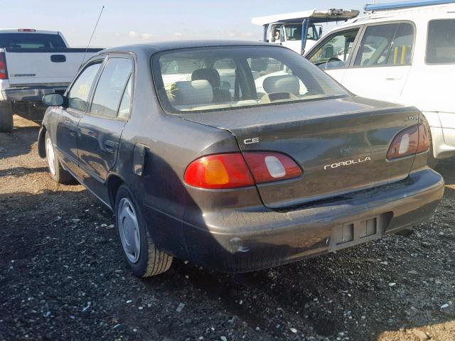 1NXBR12E8XZ214956 - 1999 TOYOTA COROLLA VE BLACK photo 3