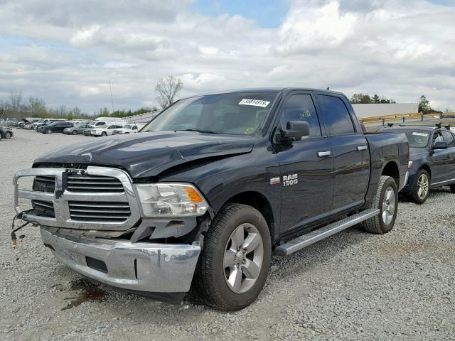 1C6RR7LT6ES473447 - 2014 RAM 1500 SLT BLACK photo 2