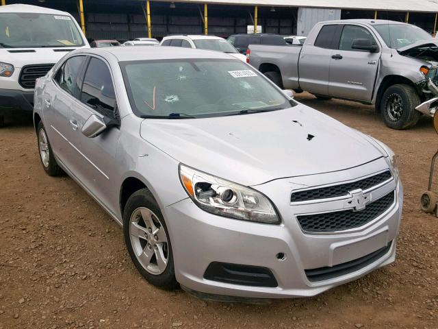 1G11C5SA7DF249650 - 2013 CHEVROLET MALIBU 1LT SILVER photo 1