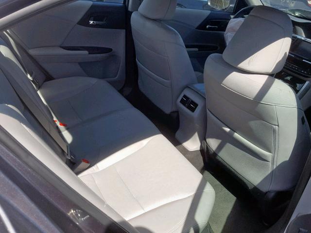 1HGCR2F86GA122783 - 2016 HONDA ACCORD EXL GRAY photo 6