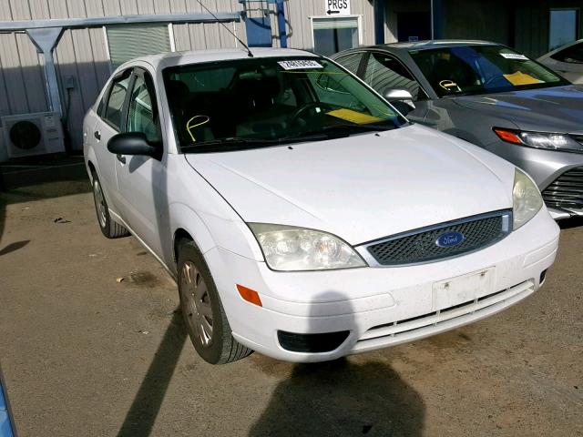 1FAFP34N57W244544 - 2007 FORD FOCUS ZX4 WHITE photo 1