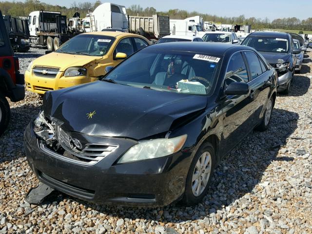 4T1BB46K99U067054 - 2009 TOYOTA CAMRY HYBR BLACK photo 2