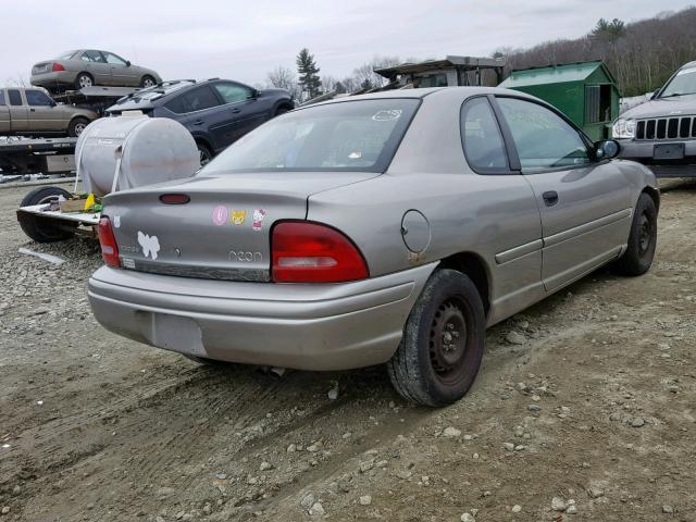 3B3ES42Y5XT592536 - 1999 DODGE NEON HIGHL SILVER photo 4